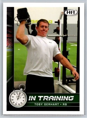 2010 SAGE HIT Toby Gerhart Rookie In Training RC #75 - Image 1 of 2