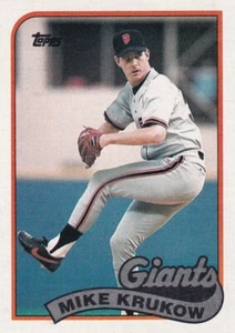 Mike Krukow 1989 Topps - Imagen 1 de 2