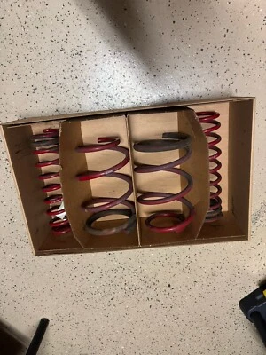 Eibach Cool Springs 08-15 Mitsubishi Lancer Evo X MR 4040A114 Red OEM Suspension - Image 1 of 4