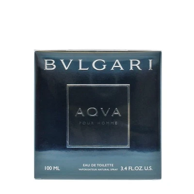 Bulgari Aqva Pour Homme Eau de Toilette Spray para Hombres 100 ml/3,4 OZ Foto 1 de 3