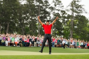Tiger Woods Golf Legend - Icónico campeón de golf de la PGA - 11x14 foto impresa brillante - Imagen 1 de 1