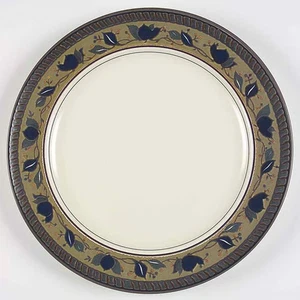 Plato de corte de gres Mikasa Intaglio CAC01 Arabella 13" / plato redondo ~ nuevo sin caja - Imagen 1 de 9