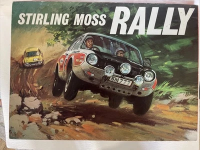 Stirling Moss Rally - Vintage Board Game 1976 Complete - Whittlecraft  - Image 1 of 4