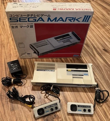 SEGA MARK III 3 Console Bundle NTSC-J Japan Import US Seller TESTED - Image 1 of 4