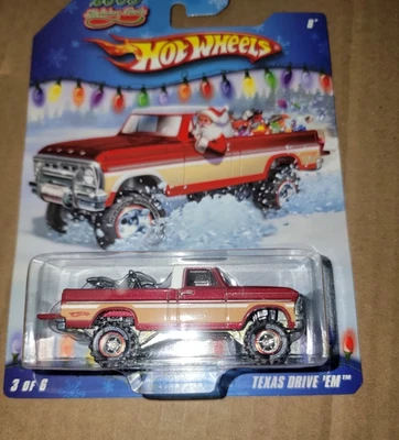 Hot Wheels Real Riders 2009 Holiday Rods Texas Drive Em VHTF - Image 1 of 2