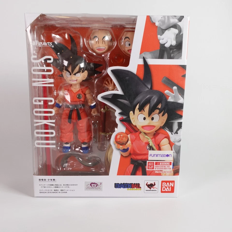Figura de acción S.H.Figuarts Son Goku Dragon Ball Bandai Tamashii Nations Foto 1 de 4