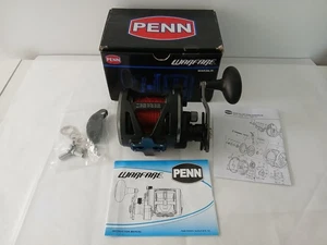 PENN WARFARE 30 LEVEL WIND MULTIPLIER FISHING REEL WAR30LW 1366195 BOXED-EXC CON - Picture 1 of 20