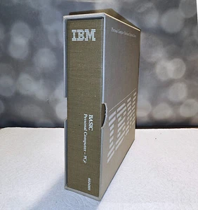 IBM BASIC for PC Jr. Reference Book + BASIC Cartridge Vers. 1.00, C. 1983 - Picture 1 of 8