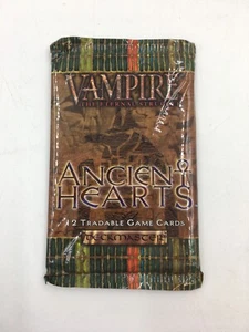 Deckmaster - Ancient Hearts - Vampire The Eternal Struggle-Sealed Booster Pack - Picture 1 of 1