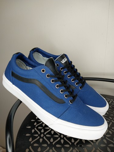 Sneakers da uomo VANS Ward blu bianche taglia 12