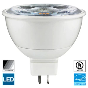 Sunlite MR16 LED Bulb, 12V, 7 Watt, 2700K, GU5.3 Base, Dimmable - Picture 1 of 5
