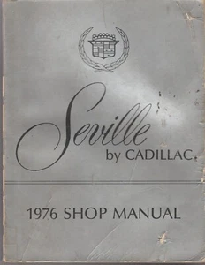 1976 76 Cadillac Seville Shop Service Repair Manual - Picture 1 of 2