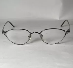 Martine Sitbon Glasses Frames 6531 Silver Round Cat Eye 46-19-135 Japan - Picture 1 of 10