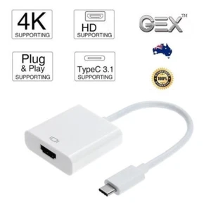 Gextek Type-C USB 3.1 Conversion Hub Adapter for Samsung Galaxy S8 HD Multimedia - Picture 1 of 4