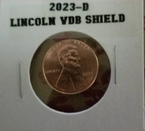 2023 D Lincoln VDB Shield Penny, Brilliant Uncirculated Cent Cover