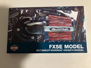 Harley 2017 FXSE Pro Street Breakout Owners Manual 94000393 - Foto 1 di 4