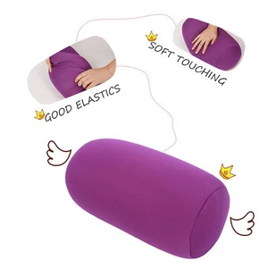 (Lila) Bequeme Nackenrolle Mit Memory-Schaum-Bezug Schlafkissen - Bild 1 von 6