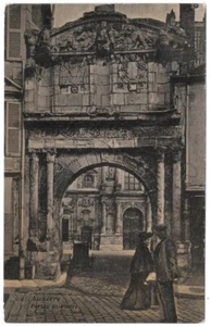 AUXERRE 89 Portail ST-Pierre CPA animée écrite à Mr Pierre Delorme de Creil 1906 - Picture 1 of 2