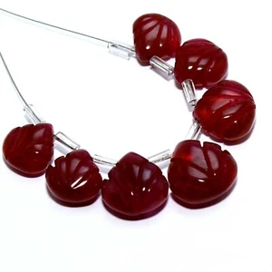 Ropada Carving Heart Beads Briolette Natural Loose Gemstone Making Jewelry - Bild 1 von 5