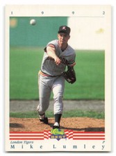 Mike Lumley 1992 Classic Best BASEBALL #173 London Tigers