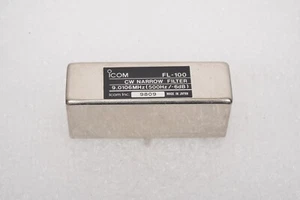ICOM FL-100 500Hz CW FILTER IC-706 706Mk2G 725 736 737 746 756 761 765 775 R75 - Picture 1 of 2