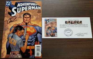 The Adventures of Superman (1987) #629 SIGNED by Greg Rucka with Notarized WOS - Picture 1 of 5