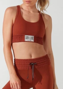 Lorna Jane Dark Rust Balboa Sports Bra Size Small - Picture 1 of 10