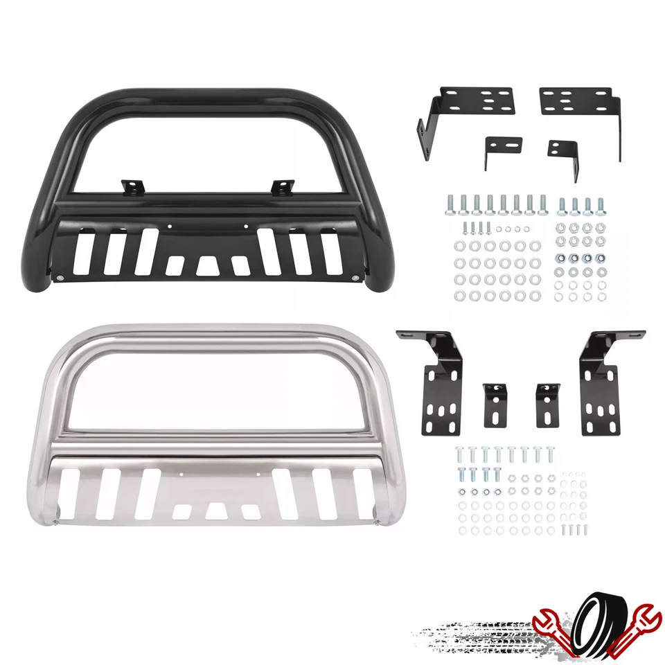 Front Bumper Bull Bar Push Brush Grille Guard For Dodge Ram 1500/2500/3500 02-09 Foto 1 de 1
