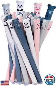 RIANCY 0.4mm Erasable Gel Pens,12 Pack Cute Cartoon Animal Rollerball Gel Ink - Picture 1 of 5