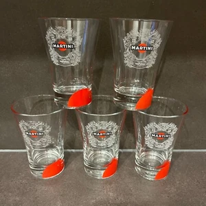 5 Martini Gläser Longdrink Limited Edition Tumbler Sammler Sammelglas - Bild 1 von 2