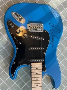 Alice Cooper autographed signed Full-Size Electric Guitar Beckett COA - Picture 1 of 4