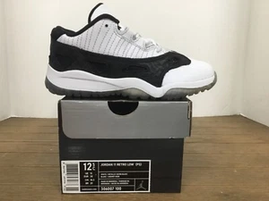 Jordan 11 Retro Low (PS) Kinder Sneaker #306007 100 weiß/schwarz nie getragen 2011 - Bild 1 von 19
