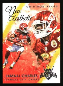Jamaal Charles 2015 Panini Gridiron Kings #NA6 FOOTBALL Card - Picture 1 of 2