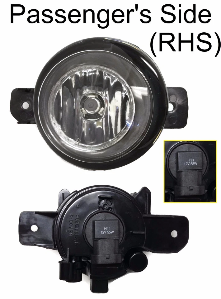 PASSENGERS RH FOG LIGHT LAMP REPLACEMENT FOR ALTIMA ROGUE SENTRA 26150-9B91D  - Image 1 of 1