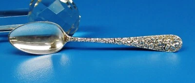 Cucharadita de plata de ley Rose by Stieff.  25,1 gramos - 5 5/8" Foto 1 de 4