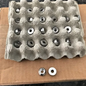 Lot 17 pcs Handlers Unlimited Inc, steel ferrules DME P/N D5340999032 - Picture 1 of 3