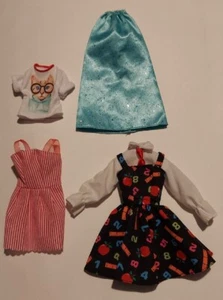 Lot Of BARBIE Doll Clothes Cat Teacher - Picture 1 of 10