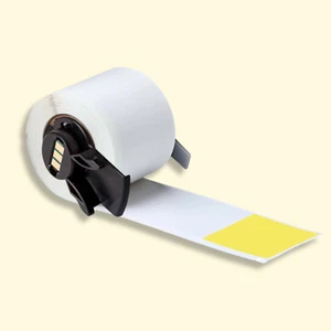Brady PTL-34-427-YL 1,5" x 6" selbstlaminierendes Vinyl-Etikett gelb/durchscheinend - Bild 1 von 6