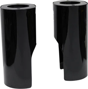 ARLEN NESS Black FAT TIRE Fork Covers 2014-2025 Harley FLH FLT Baggers 125-000 - Bild 1 von 1