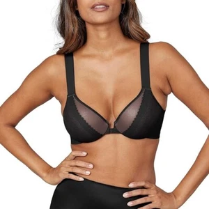 Spanx 30061R Brallelujah Illusion Lace Full Coverage Bra Black - 36B - Picture 1 of 11