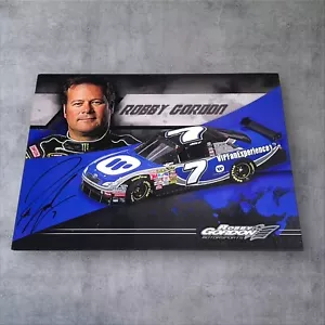 Robby Gordon autographed VIPFANEXPERIENCE TOYOTA #7 NASCAR BAM RACING photo - Picture 1 of 2