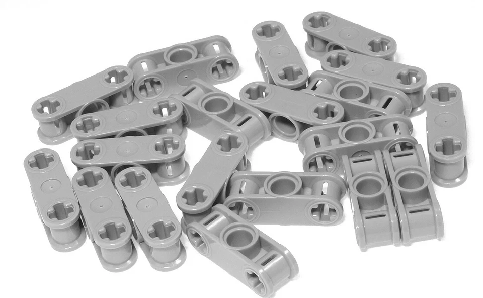 LEGO Technik - 20 Verbinder 1x3 hellgrau / 2 x Achsloch 1 x Loch / 32184 NEUWARE - Bild 1 von 1