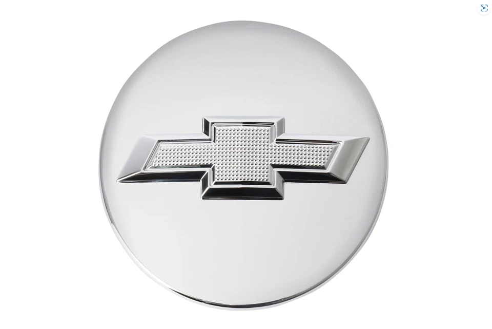 Tapacubos Chevrolet Traverse 2024-2025 cromo plata pajarita logotipo GM OEM 85586080 Foto 1 de 1