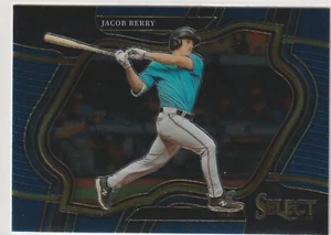JACOB BERRY #295 MIAMI MARLINS MLB 2023 Panini Select BLUE Prizm - Picture 1 of 2