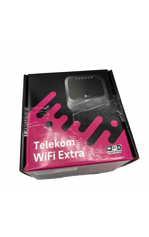 Telekom WIFI Extra KAON-AR1344E  WLAN  Wi-Fi6 Router Schwarz - Bild 1 von 2