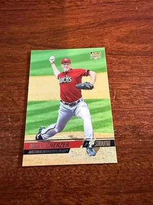 Tarjeta de novato 2008 Topps Stadium Club #140 Max Scherzer Foto 1 de 2