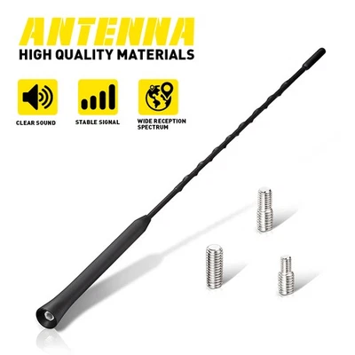 Mástil de antena de 13 pulgadas negro radio AM/FM para TOYOTA TACOMA 1995-2016 nuevo P Foto 1 de 4