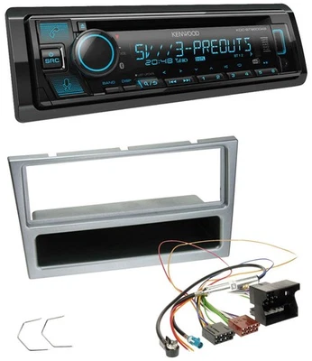 Kenwood Bluetooth USB CD MP3 DAB Autoradio für Opel Combo C Corsa C Tigra Meriva - Bild 1 von 4