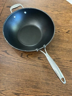 ZWILLING J.A. Henckels 12-inch Carbon Steel WOK Made In Italy Preowned Good - Image 1 of 4
