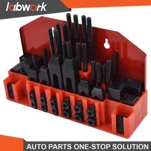 Labwork 58 pack 7/16" T-Slot Clamping Kit For Mill Set Up Set 3/8-16 - Picture 1 of 15